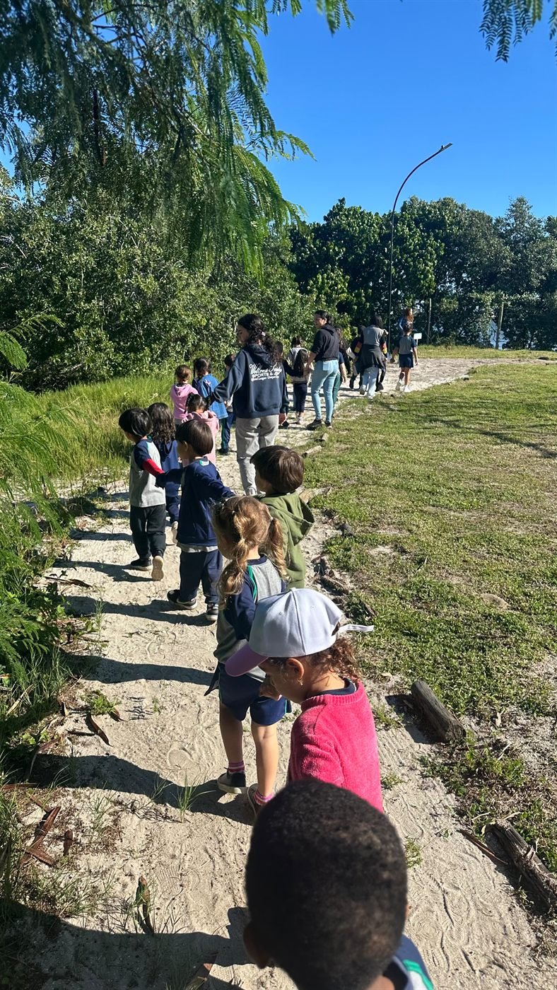 Passeios e experiências externas da Escola Parque Verde